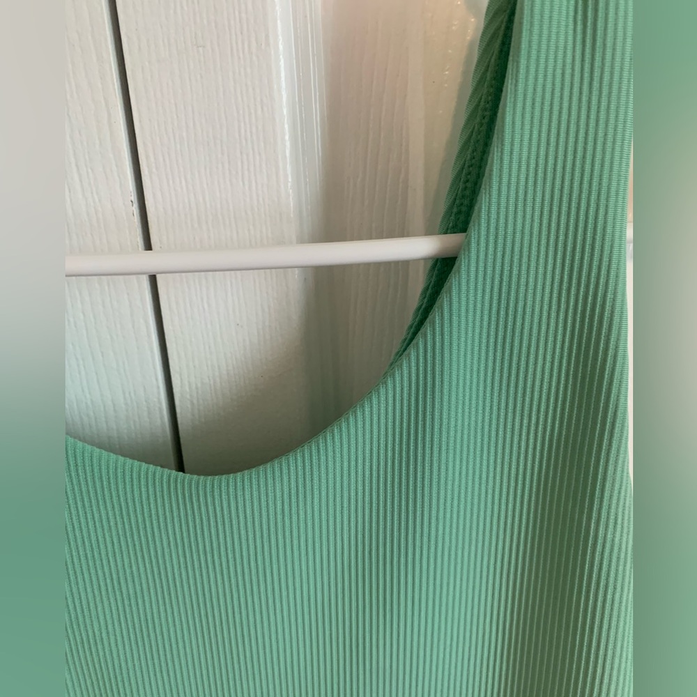 Freely Green Ribbed Tank Top - Picture 2 of 5